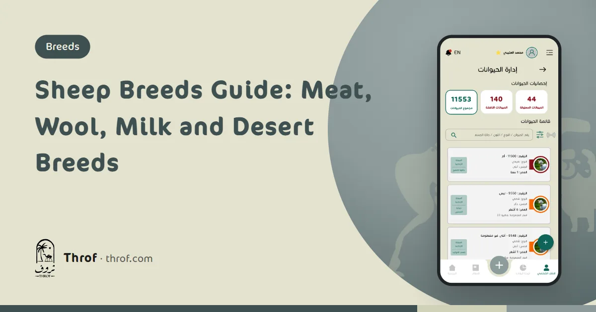 Sheep breeds from the Gulf to the world in one practical guide — Throf