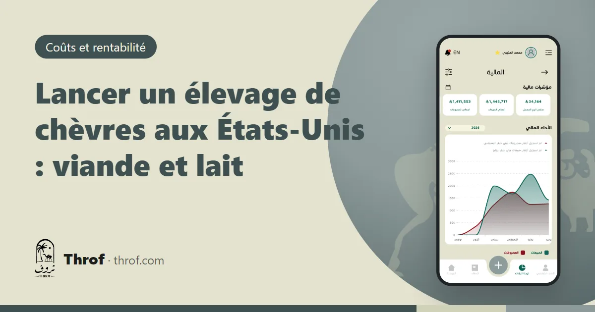 Démarrer un élevage de chèvres à viande et laitières aux États-Unis — Throf