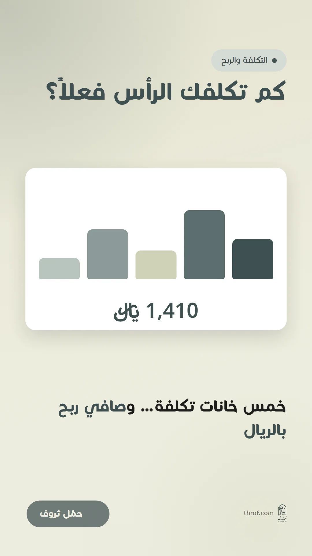 كم تكلفك الرأس؟